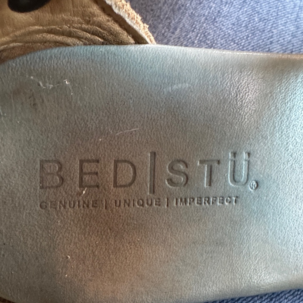 Bed Stu Artemis Light Blue Sandals Size 7 in Good Condition - Picture 8 of 10